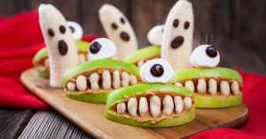 halloween fruit monsters treat