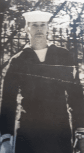 Norm Potter in the U.S. Navy