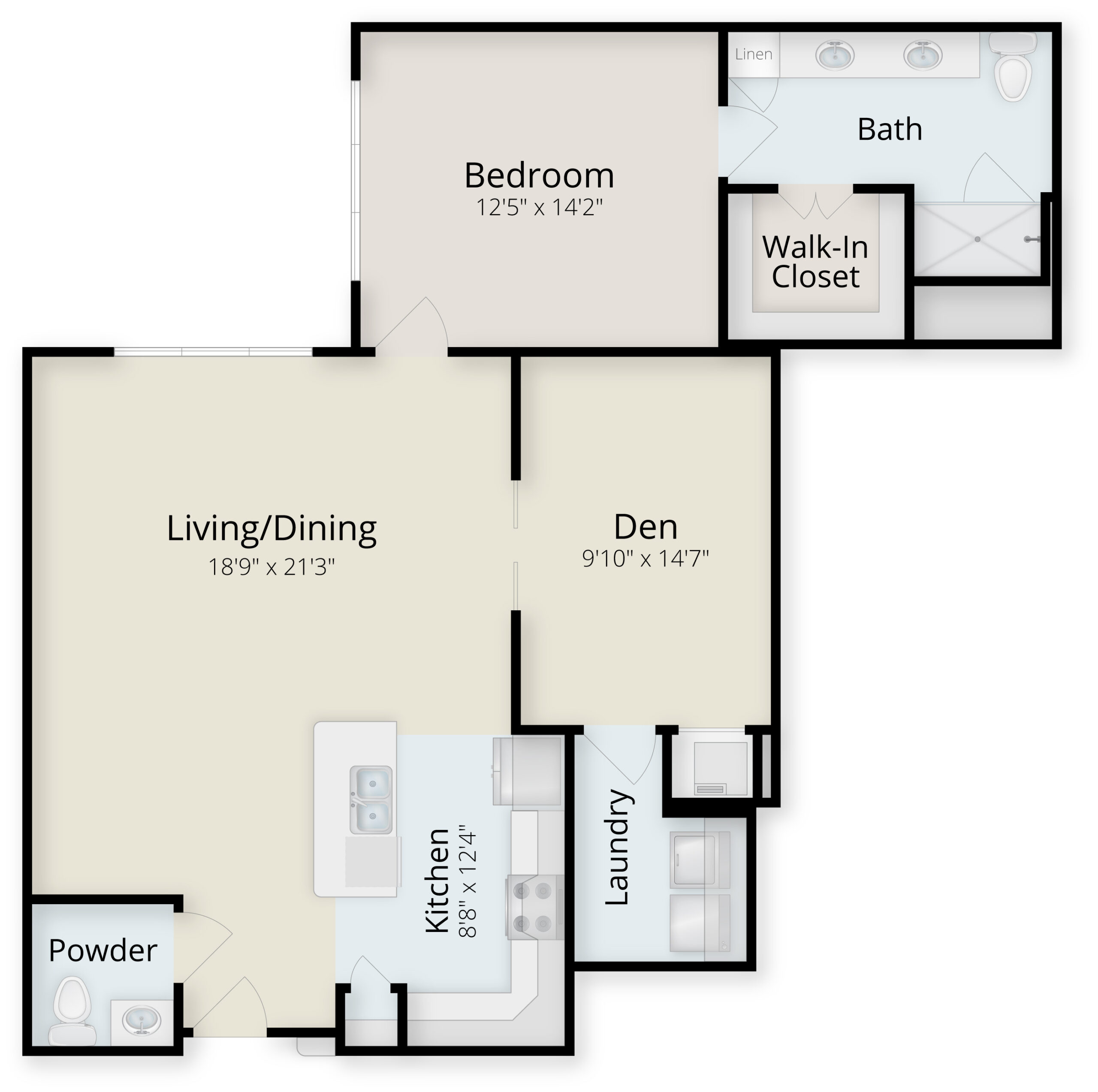 Madison Floor plan 2D preview