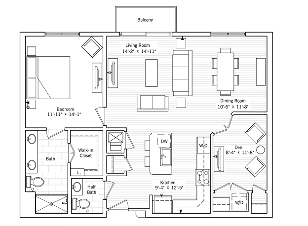 Hamilton Floor plan 2D preview