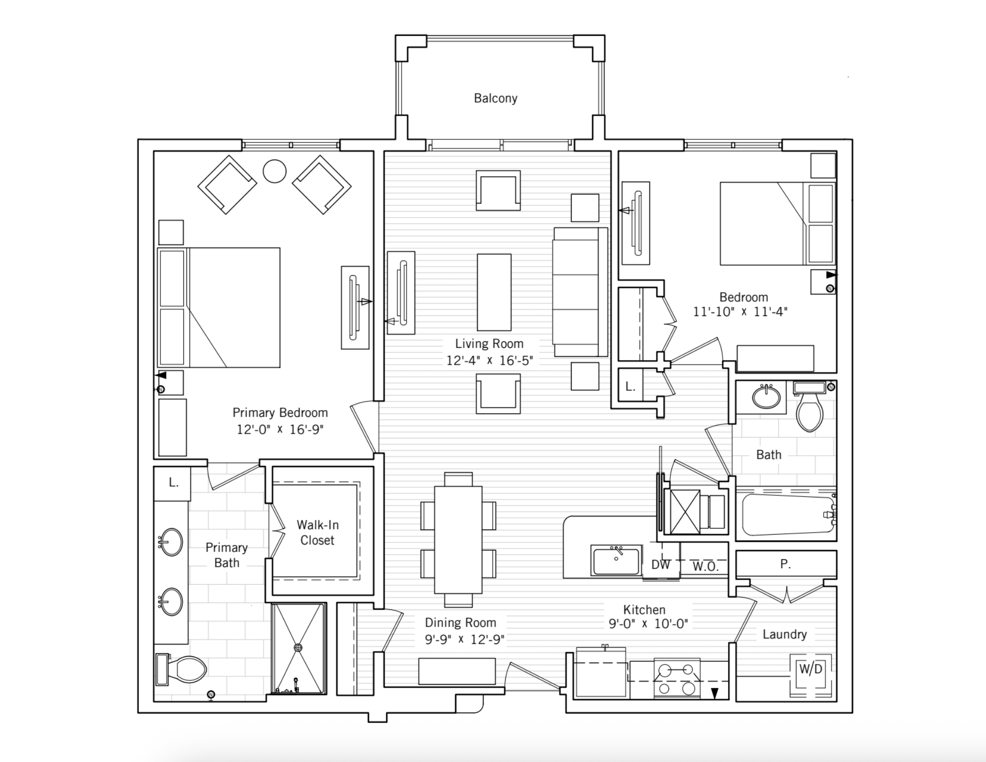 Somerset Floor plan 2D preview