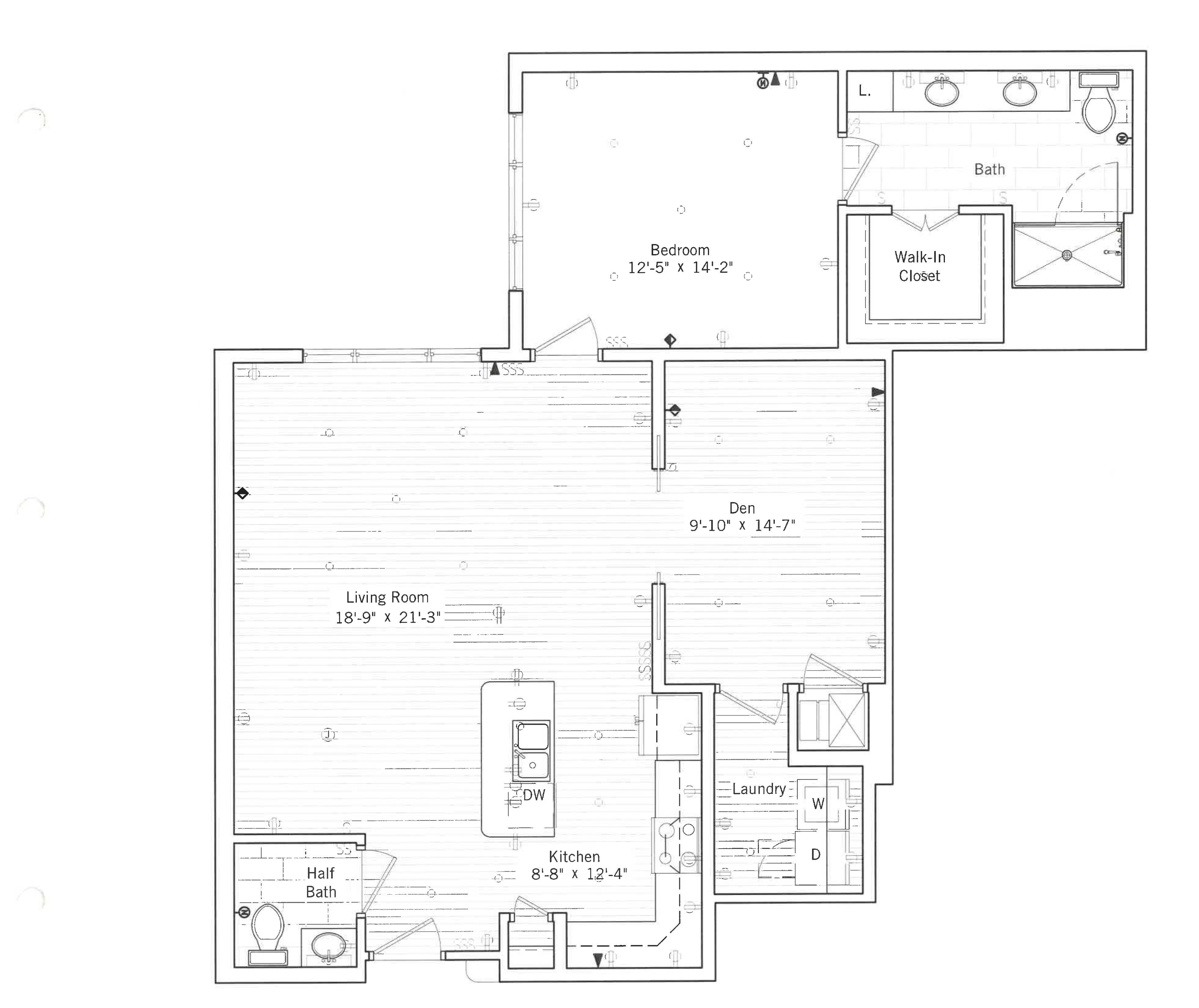 Madison Floor plan 2D preview