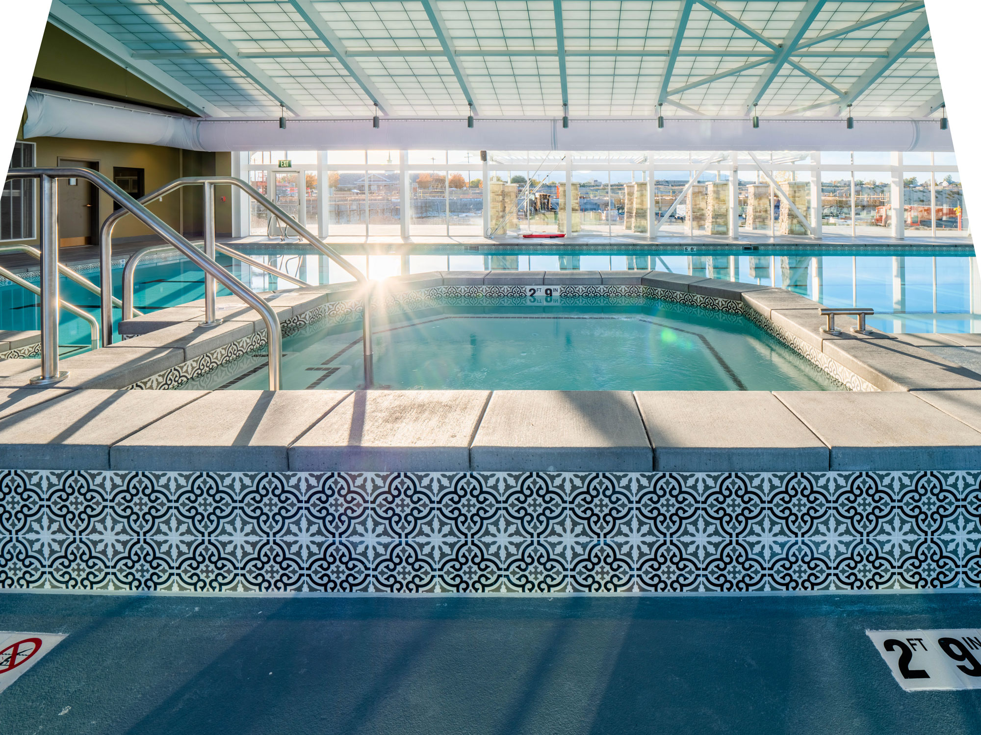 Indoor Hot Tub, Aquatic Center